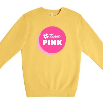 Hashtag Team Pink Premium Crewneck Sweatshirt