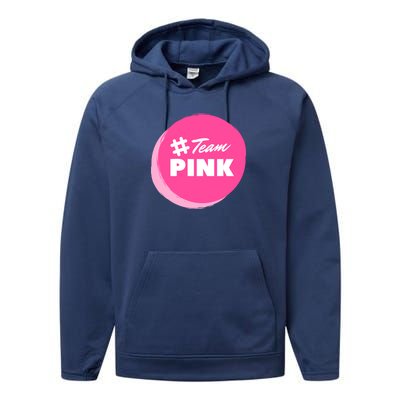 Hashtag Team Pink Performance Fleece Hoodie