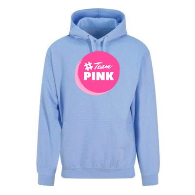 Hashtag Team Pink Unisex Surf Hoodie