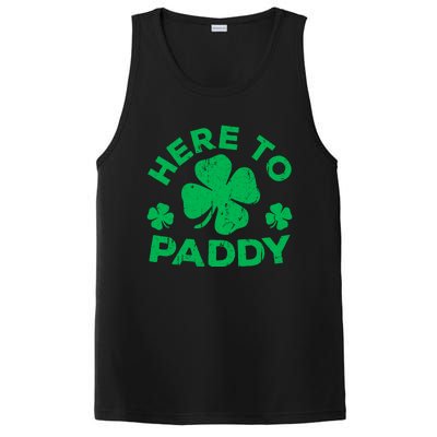 Here To Paddy Meaningful Gift St Patrick's Day Meaningful Gift PosiCharge Competitor Tank