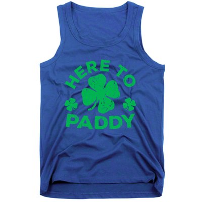 Here To Paddy Meaningful Gift St Patrick's Day Meaningful Gift Tank Top