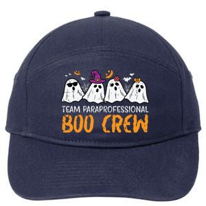 Halloween Team Paraprofessional Boo Crew Para Costume Women 7-Panel Snapback Hat