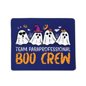 Halloween Team Paraprofessional Boo Crew Para Costume Women Mousepad