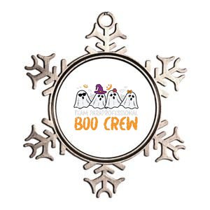 Halloween Team Paraprofessional Boo Crew Para Costume Women Metallic Star Ornament