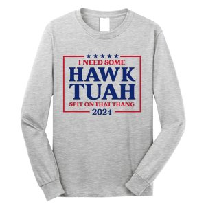 Hawk Tush President Election Funny Design Long Sleeve Shirt