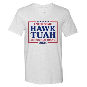 Hawk Tush President Election Funny Design V-Neck T-Shirt