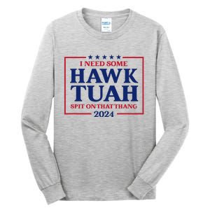 Hawk Tush President Election Funny Design Tall Long Sleeve T-Shirt