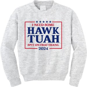 Hawk Tush President Election Funny Design Kids Sweatshirt