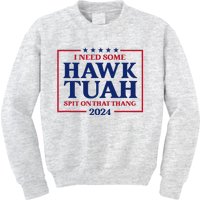 Hawk Tush President Election Funny Design Kids Sweatshirt