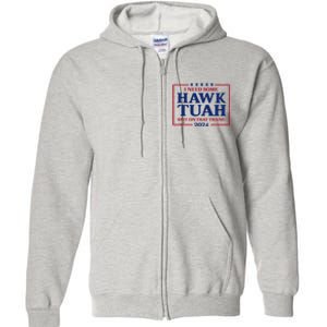 Hawk Tush President Election Funny Design Full Zip Hoodie