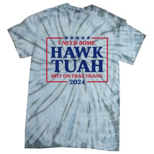 Hawk Tush President Election Funny Design Tie-Dye T-Shirt