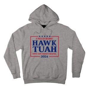 Hawk Tush President Election Funny Design Tall Hoodie