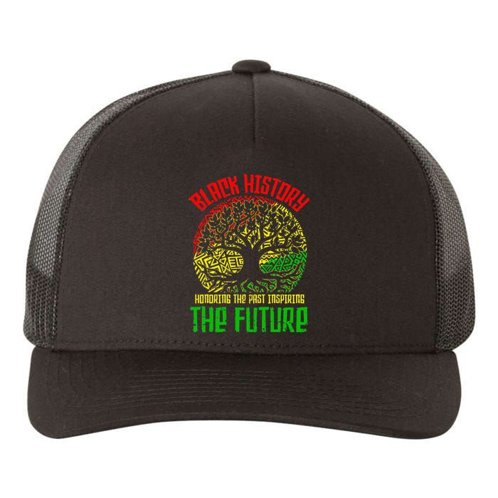 Honoring The Past Inspiring The Future Black History Yupoong Adult 5-Panel Trucker Hat