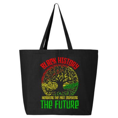 Honoring The Past Inspiring The Future Black History 25L Jumbo Tote