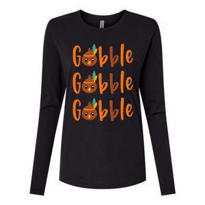 Hilarious Turkey Pilgrim Thanksgiving Costume Womens Cotton Relaxed Long Sleeve T-Shirt