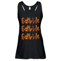 Hilarious Turkey Pilgrim Thanksgiving Costume Ladies Essential Flowy Tank