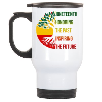 Honoring The Past Inspiring The Future Junenth African Cute Gift Stainless Steel Travel Mug