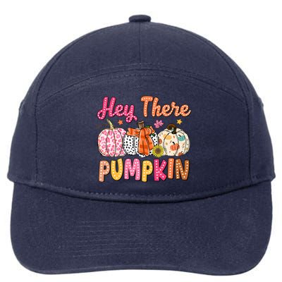 Hey There Pumpkin 7-Panel Snapback Hat