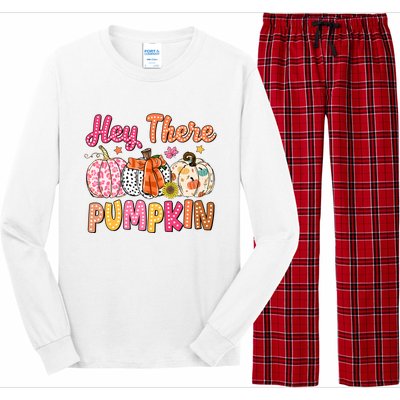 Hey There Pumpkin Long Sleeve Pajama Set