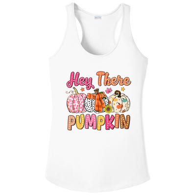 Hey There Pumpkin Ladies PosiCharge Competitor Racerback Tank