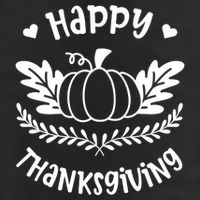 Happy Thanksgiving Pumpkin Cute 7 Panel Mesh Trucker Snapback Hat