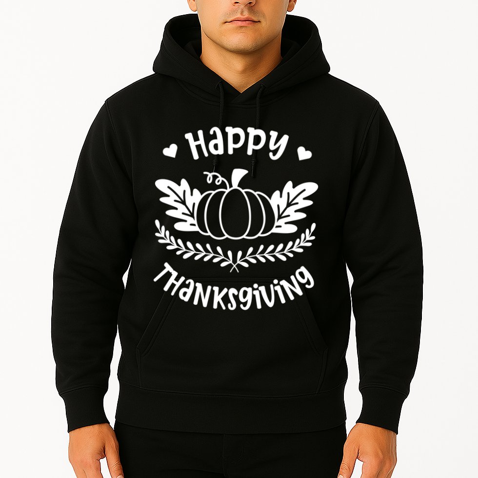 Happy Thanksgiving Pumpkin Cute Hoodie