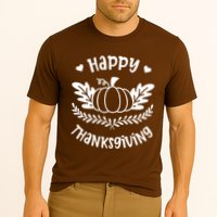 Happy Thanksgiving Pumpkin Cute Cooling Performance Crew T-Shirt