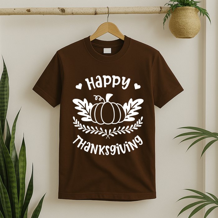 Happy Thanksgiving Pumpkin Cute T-Shirt