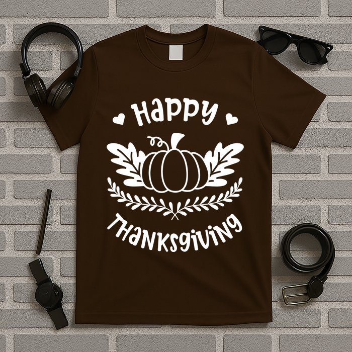 Happy Thanksgiving Pumpkin Cute T-Shirt
