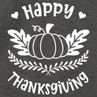 Happy Thanksgiving Pumpkin Cute Vector Backpack