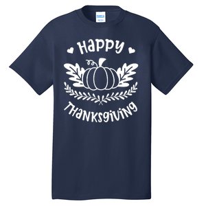 Happy Thanksgiving Pumpkin Cute Tall T-Shirt