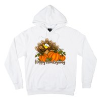 Happy Thanksgiving Pumpkins Fall Autumn Cute Turkey Hoodie