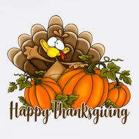 Happy Thanksgiving Pumpkins Fall Autumn Cute Turkey Tank Top