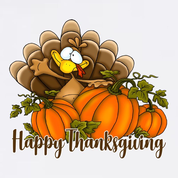 Happy Thanksgiving Pumpkins Fall Autumn Cute Turkey Tank Top
