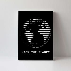 Hack The Planet Canvas