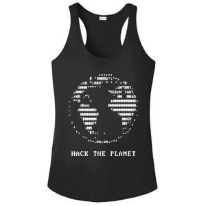 Hack The Planet Ladies PosiCharge Competitor Racerback Tank