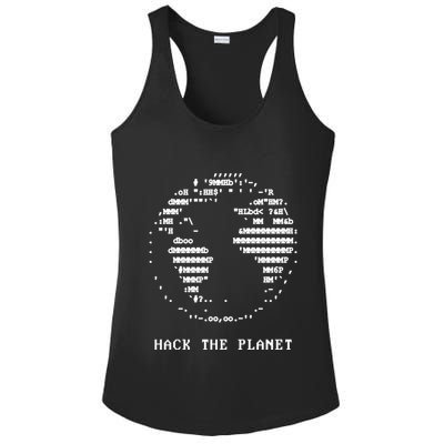 Hack The Planet Ladies PosiCharge Competitor Racerback Tank