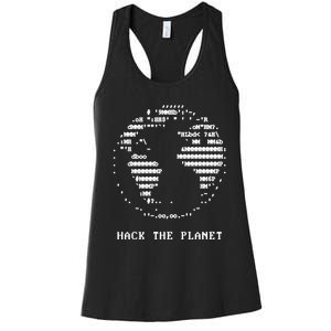 Hack The Planet Women's Racerback Tank