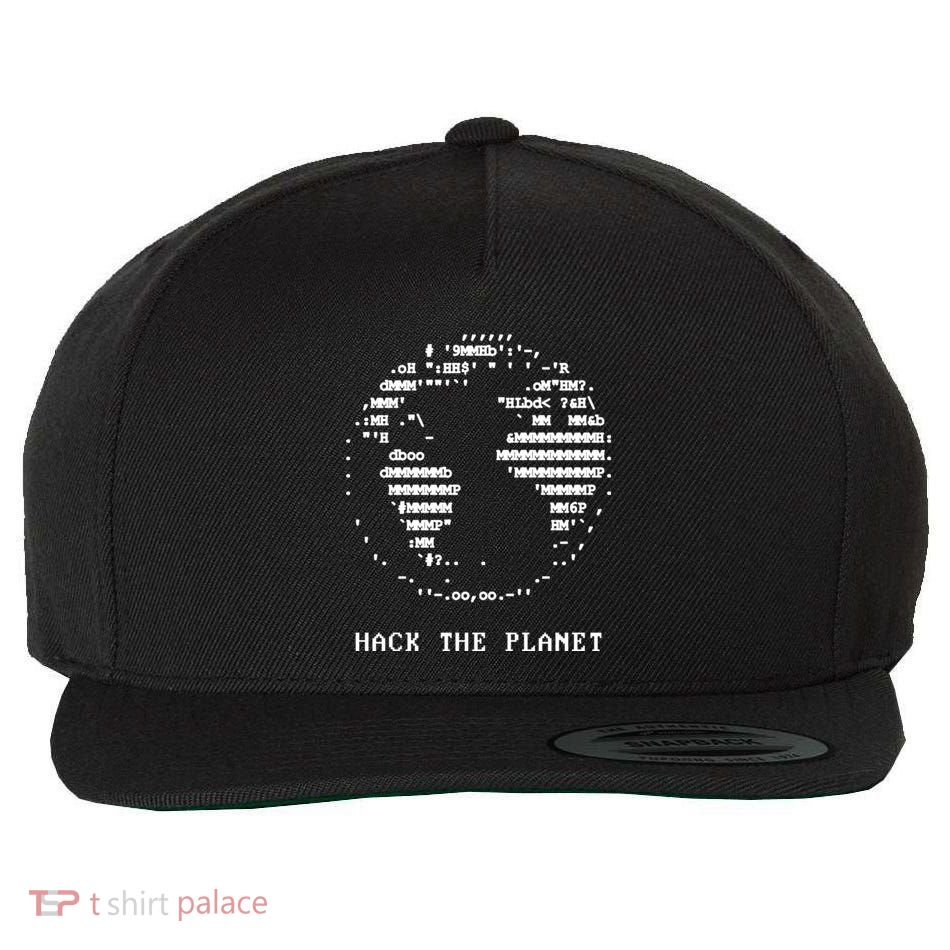 Hack The Planet Wool Snapback Cap