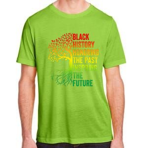 Honoring The Past Inspiring The Future Black History Month Adult ChromaSoft Performance T-Shirt