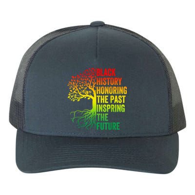 Honoring The Past Inspiring The Future Black History Month Yupoong Adult 5-Panel Trucker Hat