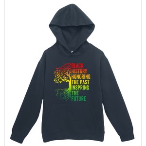 Honoring The Past Inspiring The Future Black History Month Urban Pullover Hoodie