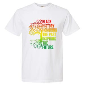 Honoring The Past Inspiring The Future Black History Month Garment-Dyed Heavyweight T-Shirt