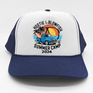 Hootie The Puffer Fish Summer 2024 Camping Adventure Trucker Hat