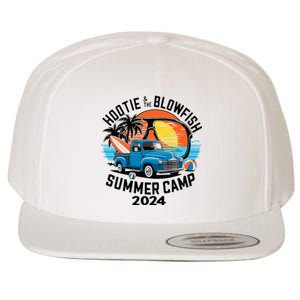 Hootie The Puffer Fish Summer 2024 Camping Adventure Wool Snapback Cap