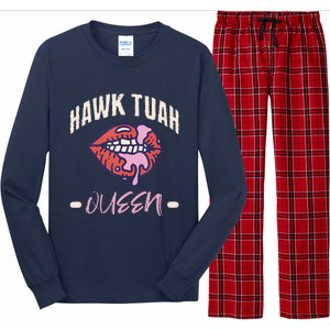 Hawk Tush Queen Funny Sex Joke Dirty Adult Humor Long Sleeve Pajama Set