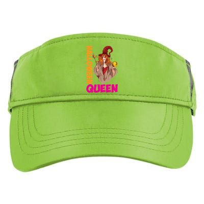 Hail The Queen Of Halloween Great Gift Adult Drive Performance Visor