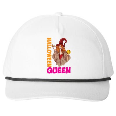 Hail The Queen Of Halloween Great Gift Snapback Five-Panel Rope Hat