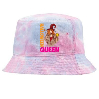 Hail The Queen Of Halloween Great Gift Tie-Dyed Bucket Hat