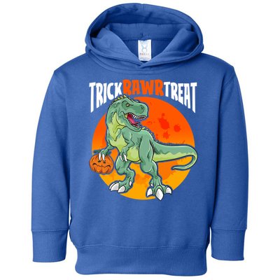 Halloween T Rex Costume Funny Trick Rawr Treat Dinosaur Gift Toddler Hoodie